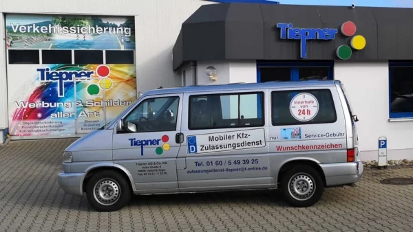 Tiepner - Effizienter Kfz-Zulassungsdienst